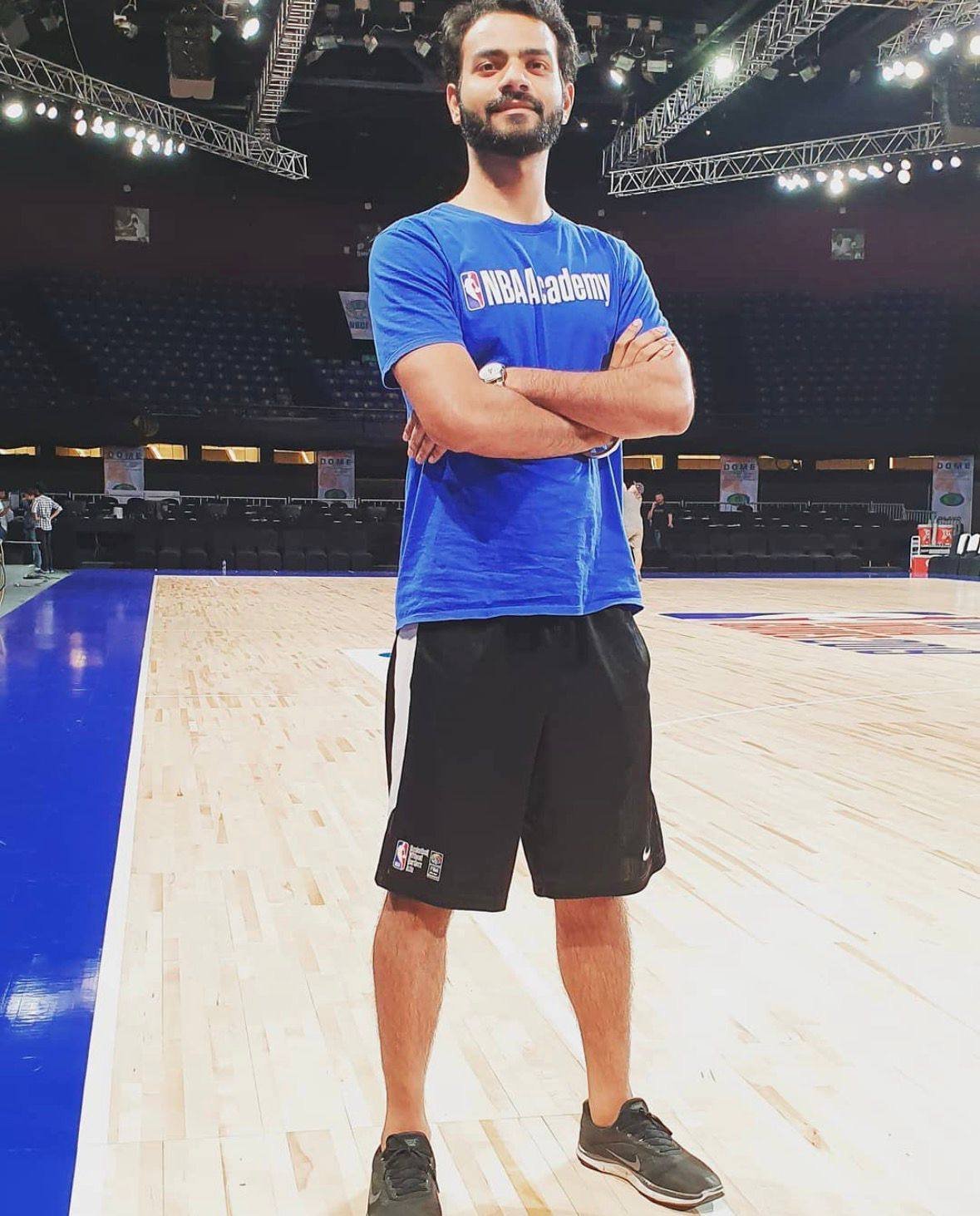 Dr. Kritiyesh at NBA Academy