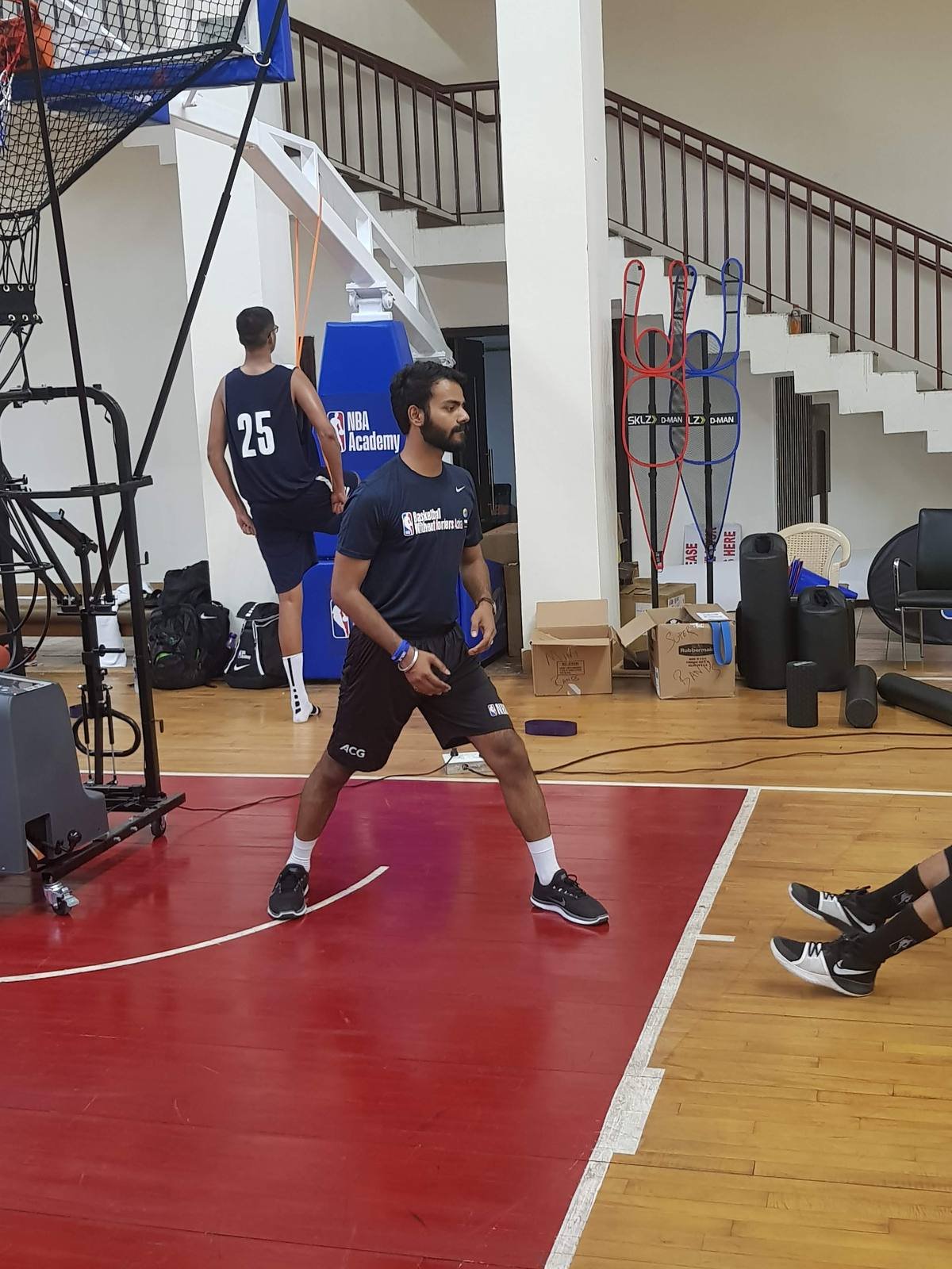 NBA Academy India Court